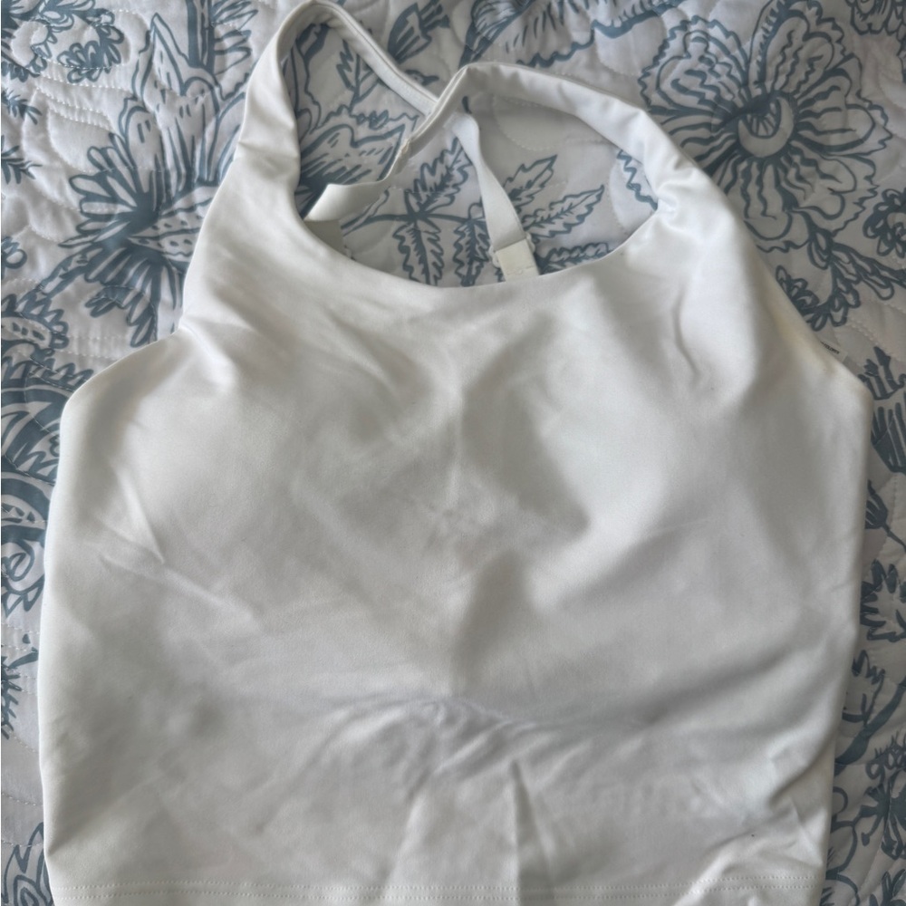 Old Navy White Sports Bra